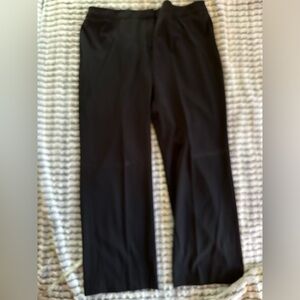 Black plus size dress pants
